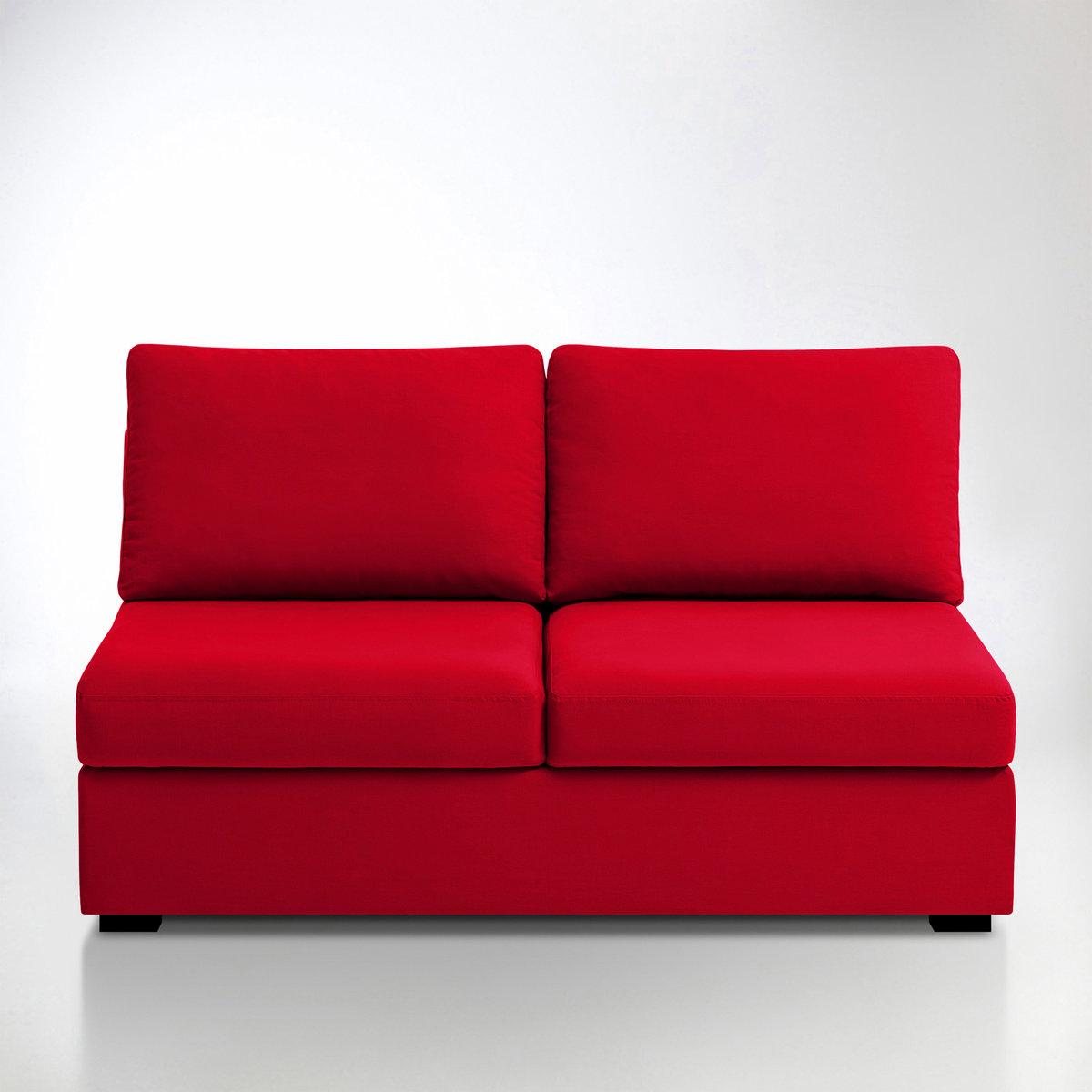 tissé coton, Robin Interieurs (Rouge) Canapé modulable