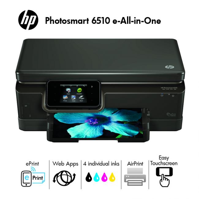 HP Photosmart 6510 e All in One Imprimante multifonctions jet d’encre