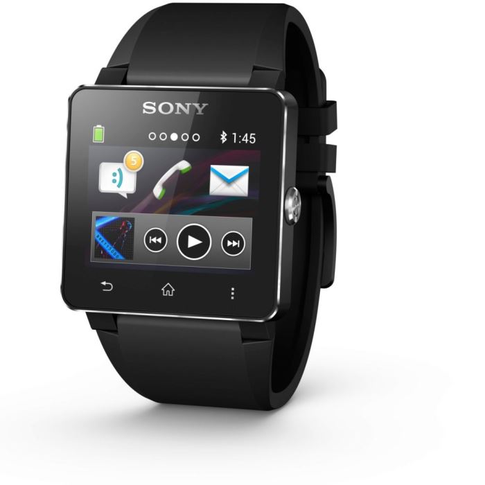 Sony Smartwatch 2 bracelet plastique connecté montre connectee