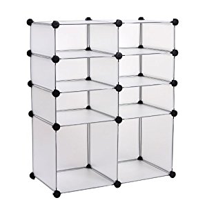 Songmics DIY Cubes/armoire/étagère de rangement modulables
