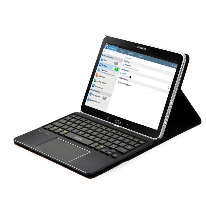 Clavier étui Galaxy Note 10.1 2014 & Tab PRO 10.1 Notre étui avec