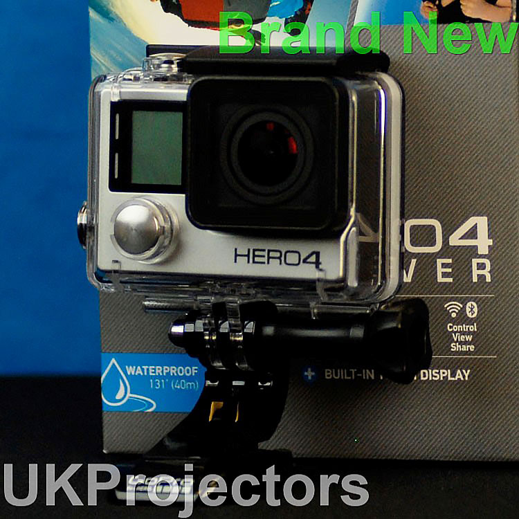 Gopro hero 4 silver écran tactile lcd appareil photo 12 mp wifi 4K