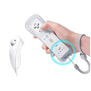pour Nintendo Wii Wiimote avec Motion Plus intégré + Manette