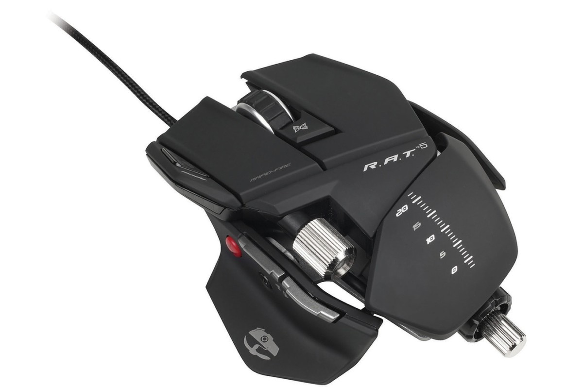 Souris gamer Cyborg R.A.T.5 Gaming Mouse Noir RAT 5 (1373811