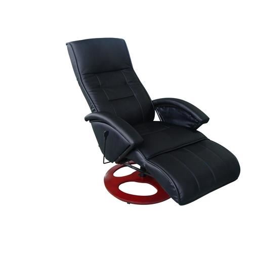 Fauteuil relaxation massage chauffant noir Achat / Vente fauteuil