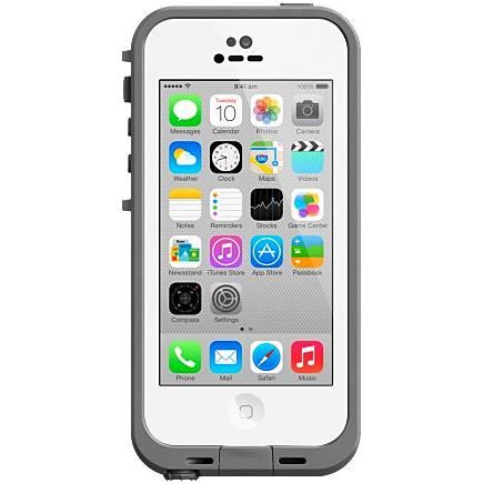 LifeProof Fre Blanche Coque de protection étanche pour iPhone 5C