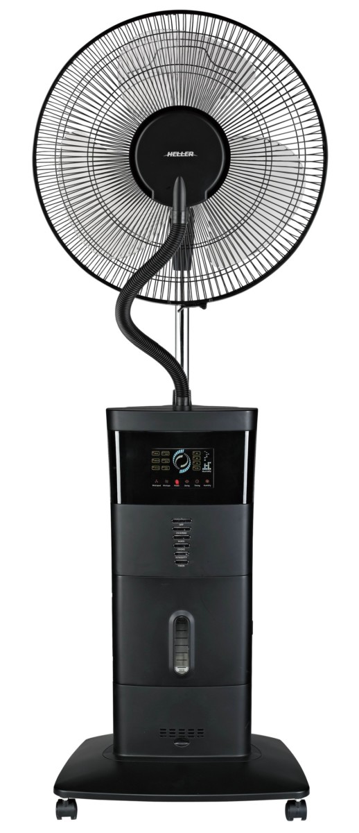 LAZER Ventilateur humidificateur FS 1619R Noir 100W 60 m3/min 60db 3