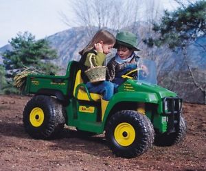 Tracteur Electrique Pour Enfant John Deere GATOR HPX 12V Peg Pérego