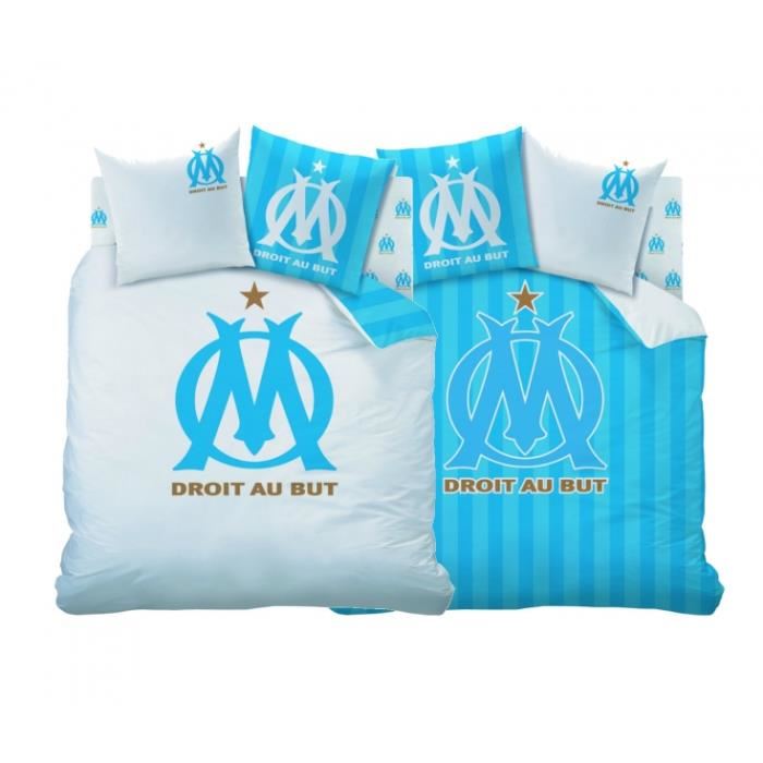 Parure de Lit Olympique de Marseille Logo OMHousse de Couette
