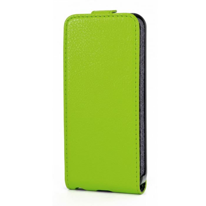 vert pour iPhone 5C Xqisit Etui clapet Flipcover vert pour iPhone 5C