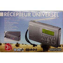 Récepteur Universel Silvercrest Radio Pll Fm Rds/Am/Ol/Oc pas cher