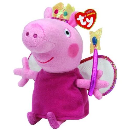 Peppa Pig Ty Beanies Princesse Peppa Peluche Douce 20 Cm pas