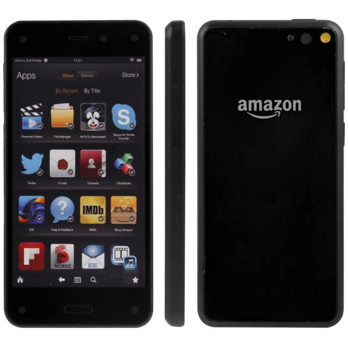 TÉLÉPHONE FACTICE Amazon Kindle Fire Phone (Black) téléphone