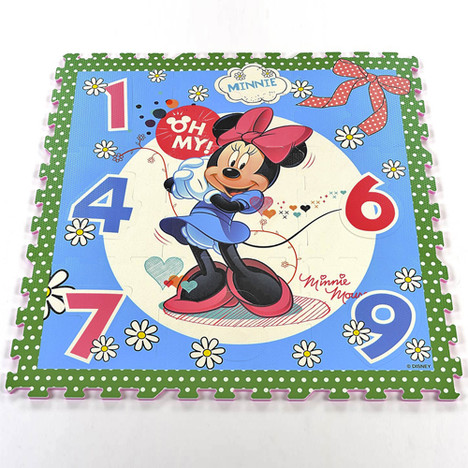 Tapis puzzle Minnie Bow’tique 92×92 cm