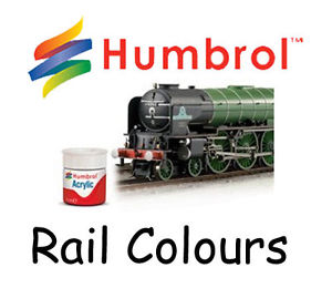 Humbrol rail match couleurs peinture acrylique pot 12mls choisir dans