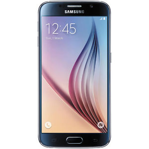 Noir Samsung Galaxy S6 SM G920F 32GB 5 1″ Débloqué D’Usin Smartphone
