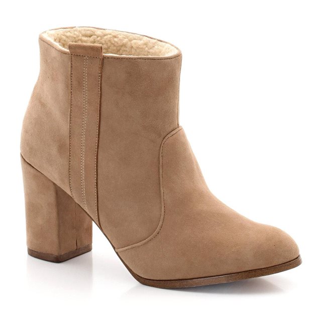 boots fourrees femme
