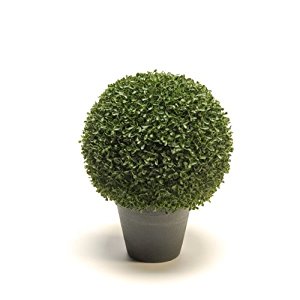 FRITZ en pot, grille plastique, 40 cm, Ø 30 cm buis déco / plante