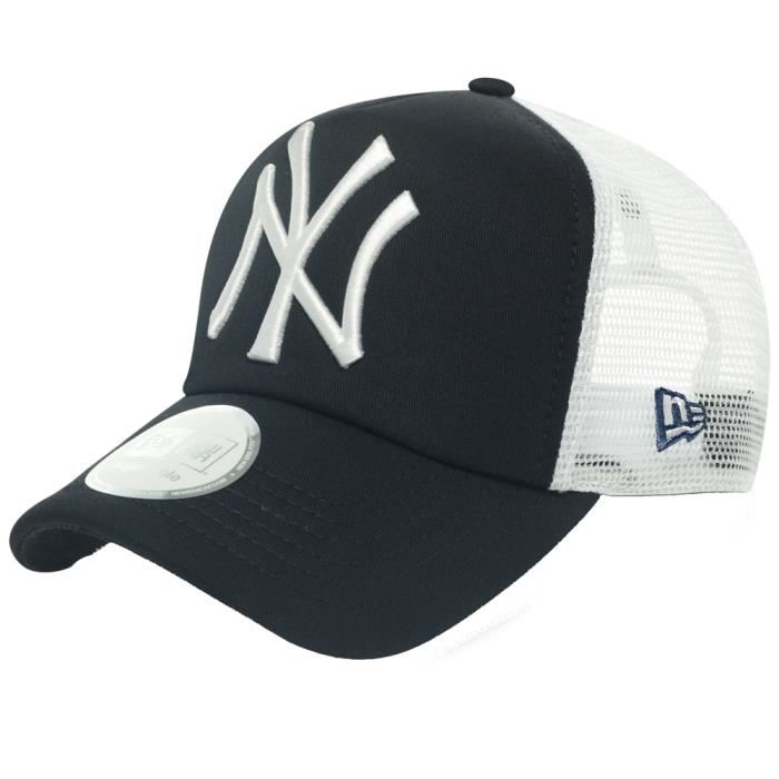 Casquette New York Yankees navy Bleu Achat / Vente casquette