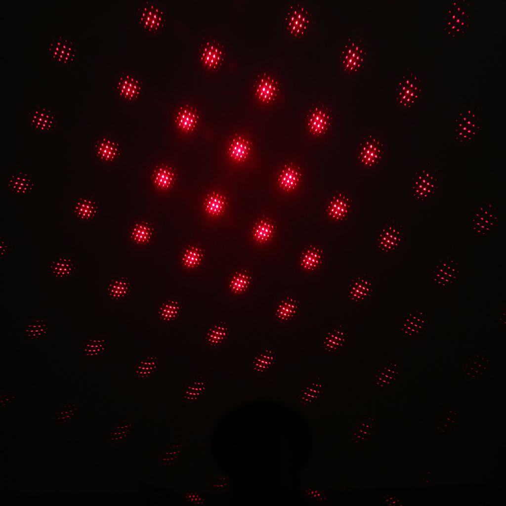 100mW Rouge Vert LED Projecteur Laser Éclairage Lumière