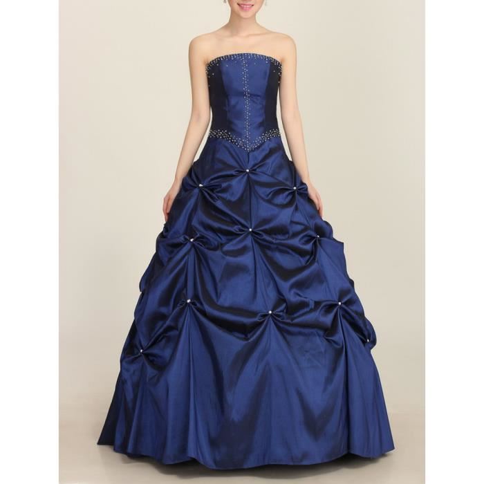 Robe de bal bleu royal Achat / Vente robe de mariée ROBE DE MARIEE