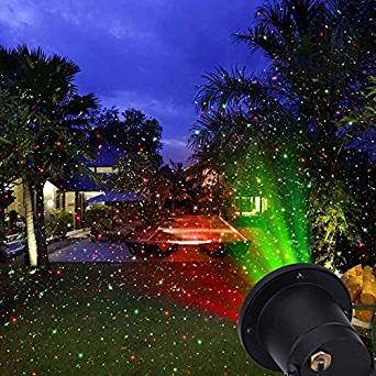 WOR® lumière de Noël Show Star LED projecteur avec télécommande