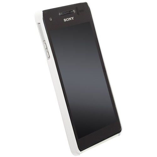 Krusell Coque Krussel ColorCover Sony Xperia V blanc metal 89761 pas