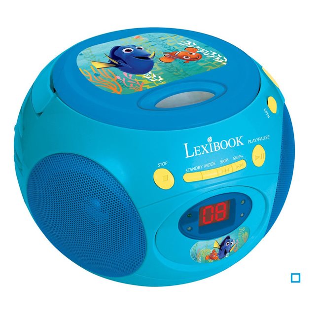 Le monde de dory radio lecteur cd lexrcd102do bleu Lexibook | La