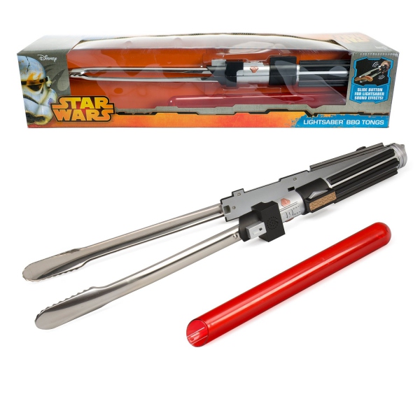 Star Wars Pince barbecue sonore Sabre Laser Darth Vader
