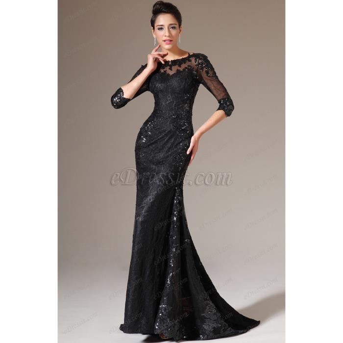 Robe de Soirée eDressit 2014 Nou Noir Achat / Vente robe de