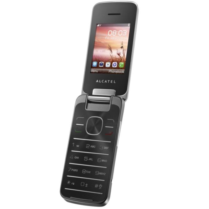 ALCATEL 20.10D Noir / Gris téléphone portable, prix pas cher