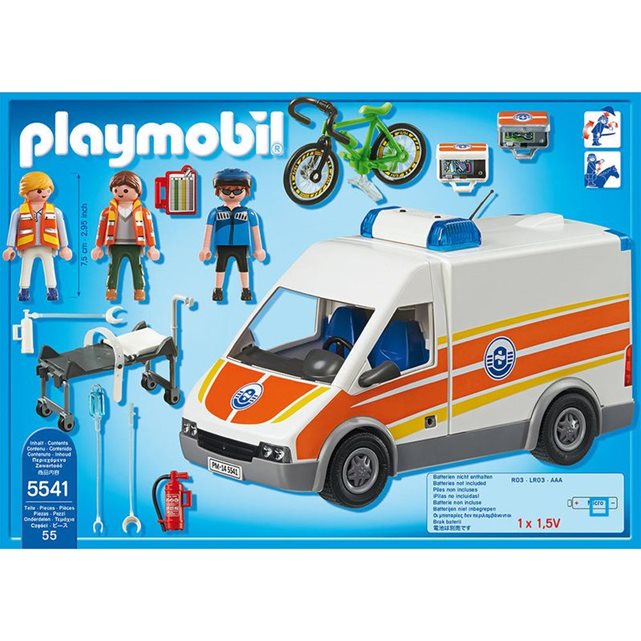 Playmobil City Action Ambulance avec Secouristes PLA5541 PLAYMOBIL
