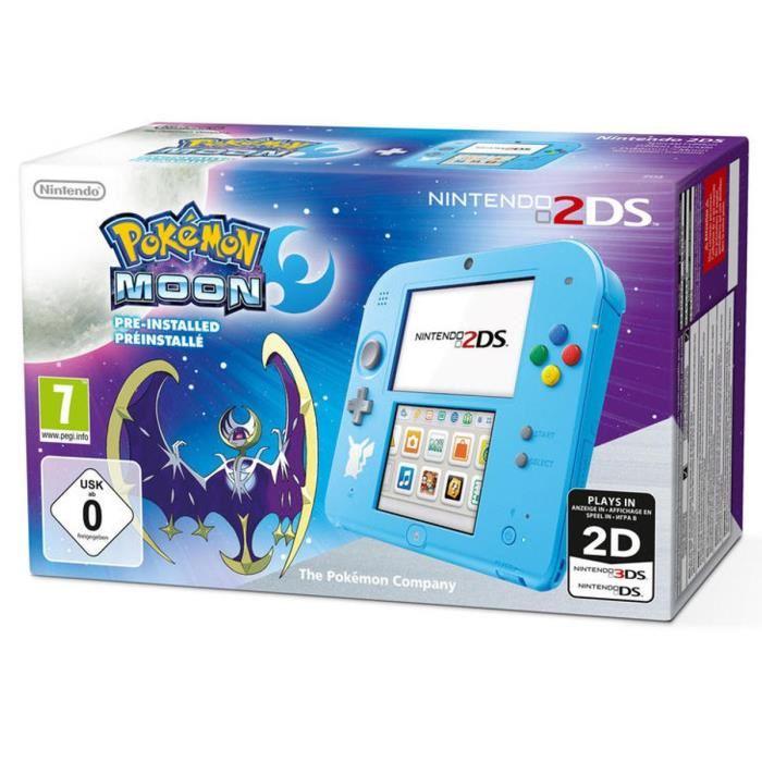/ Vente console 2ds nouveauté 2DS Bleue Pokémon Lune