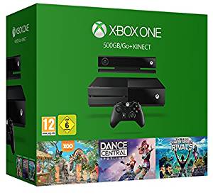 Xbox One 500GB Console with Kinect : 3 Game Value Bundle (Kinect