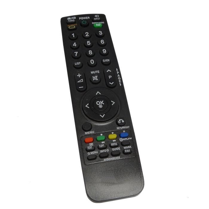 Télécommande de TV télé compatible LG AKB69680403 télécommande