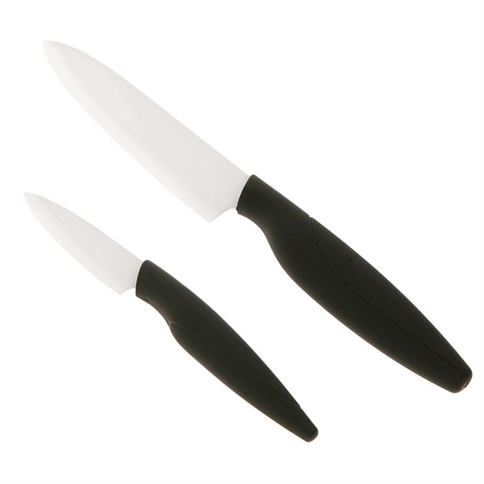 Vente couteau de cuisine Set 2 couteaux lame céramique