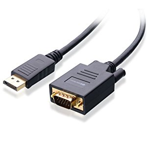 Matters Câble DisplayPort vers VGA Noir 2m: Informatique
