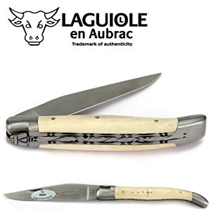 Laguiole en Aubrac Couteau 11 cm double Platine L0711HOIF Manche en