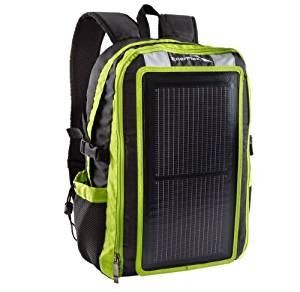 EnerPlex Packr Sac à dos avec chargeur solaire USB 30 l Vert vert
