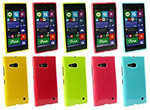 Emartbuy® Nokia Lumia 735 / Lumia 730 Dual Sim Lucente Gloss Gel TPU