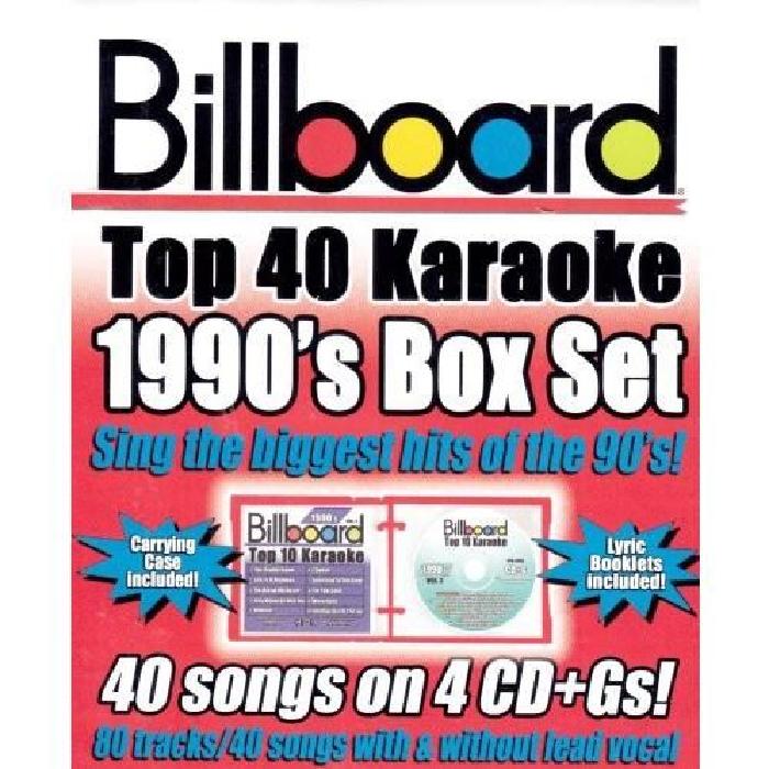 Karaoke Billboard 1990’s Top 40 Karaoke Box Set Format: CD BOX SET