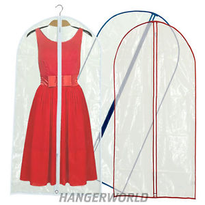 de protection pour vetements robes transparentes 152cm Hangerworld