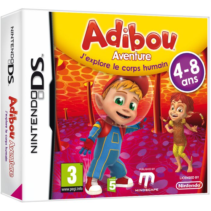 console DS Achat / Vente jeu ds dsi ADIBOU CORPS HUMAIN 2011 / DS
