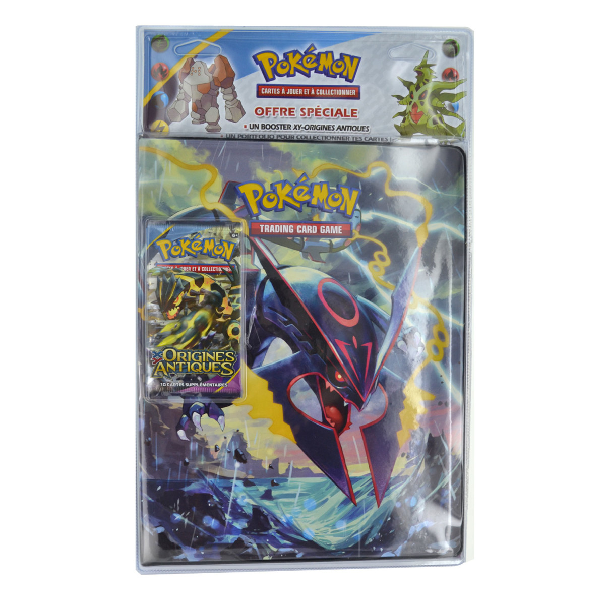 Pokemon Pack Cahier Range Cartes Booster Pokémon Origines Antiques