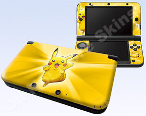 Nintendo 3DS XL Skin Vinyl Decal Sticker Pokemon Pikachu #2