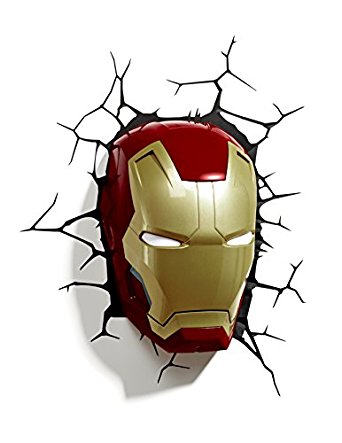 Marvel Comics 3D Iron Man masque applique murale