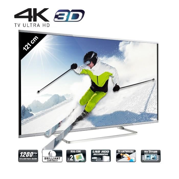 PANASONIC TX 48AX630E Smart TV UHD 4K 3D 121 cm téléviseur led