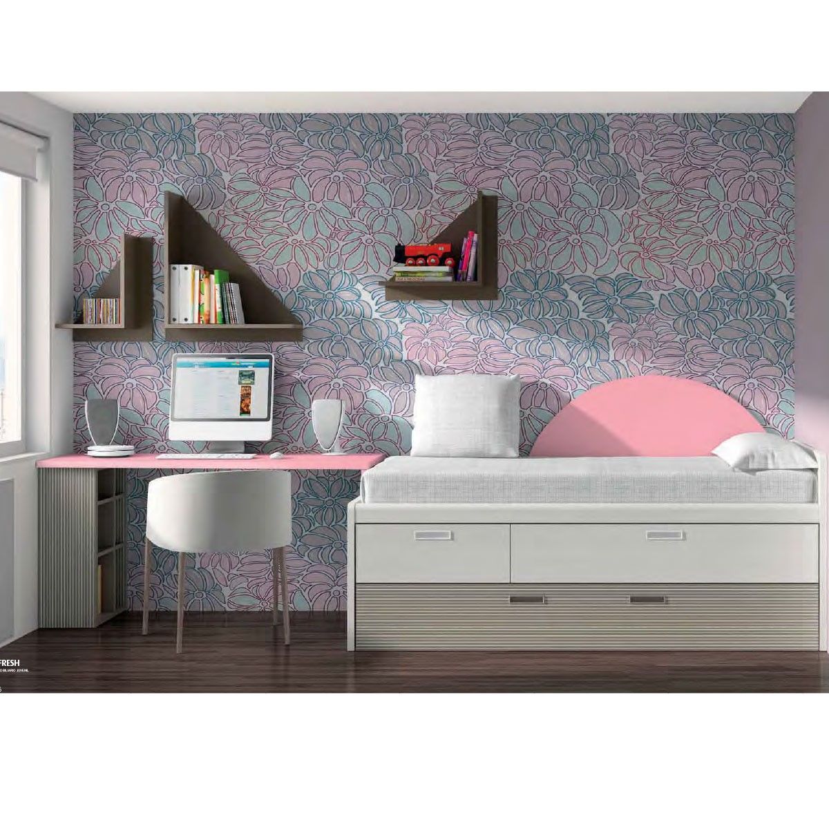 Chambre à coucher complète enfant design laura atylia Atylia | La