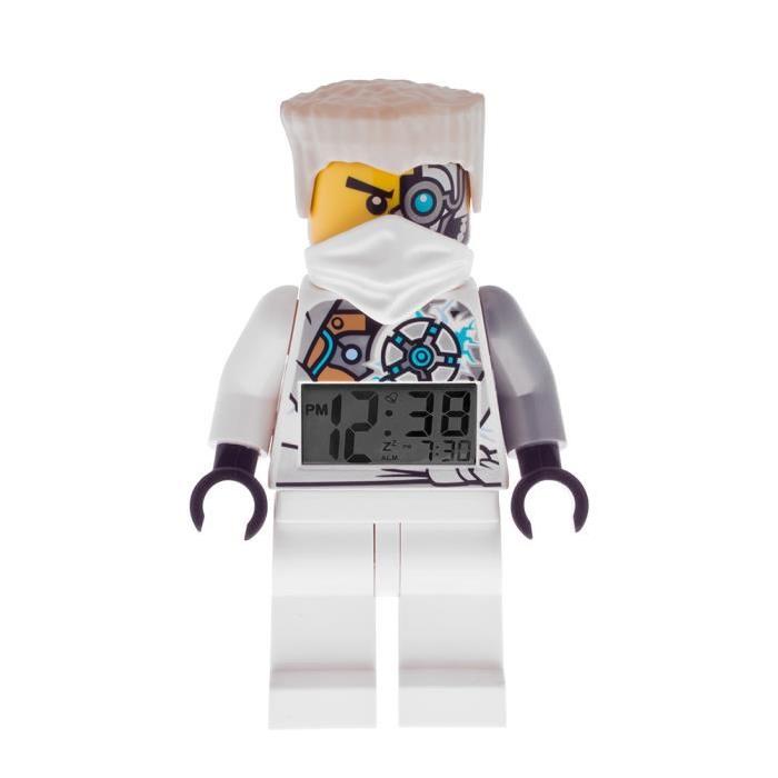 Réveil Ninjago Zane ‘Lego’ Blanc Enfant Réveil de chez ‘Lego
