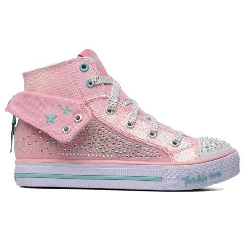 Chaussure SKECHERS Shuffles Rock N Beauty pour Fille. Chaussure